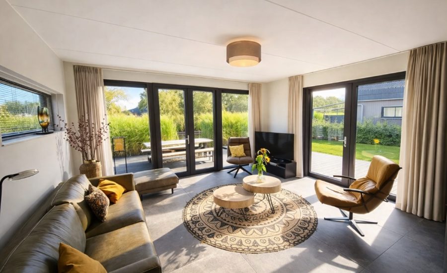 Lutz watervilla friesland aan het water